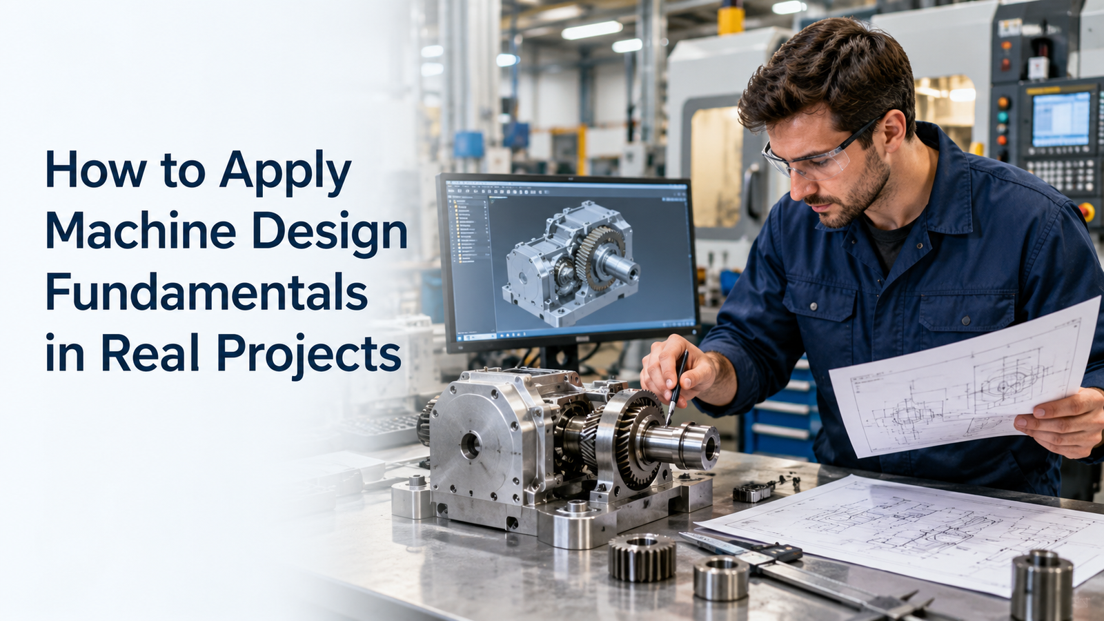 How to Apply Machine Design Fundamentals in Real Projects