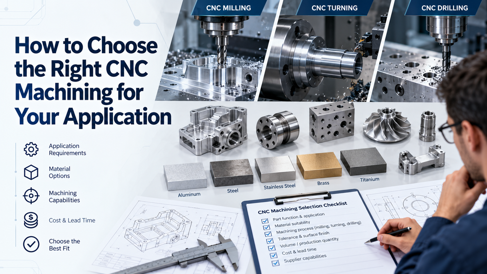 How to Choose the Right CNC Machining for Your Application
