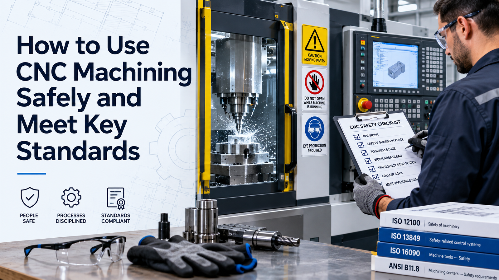 How to Use CNC Machining Safely and Meet Key Standards