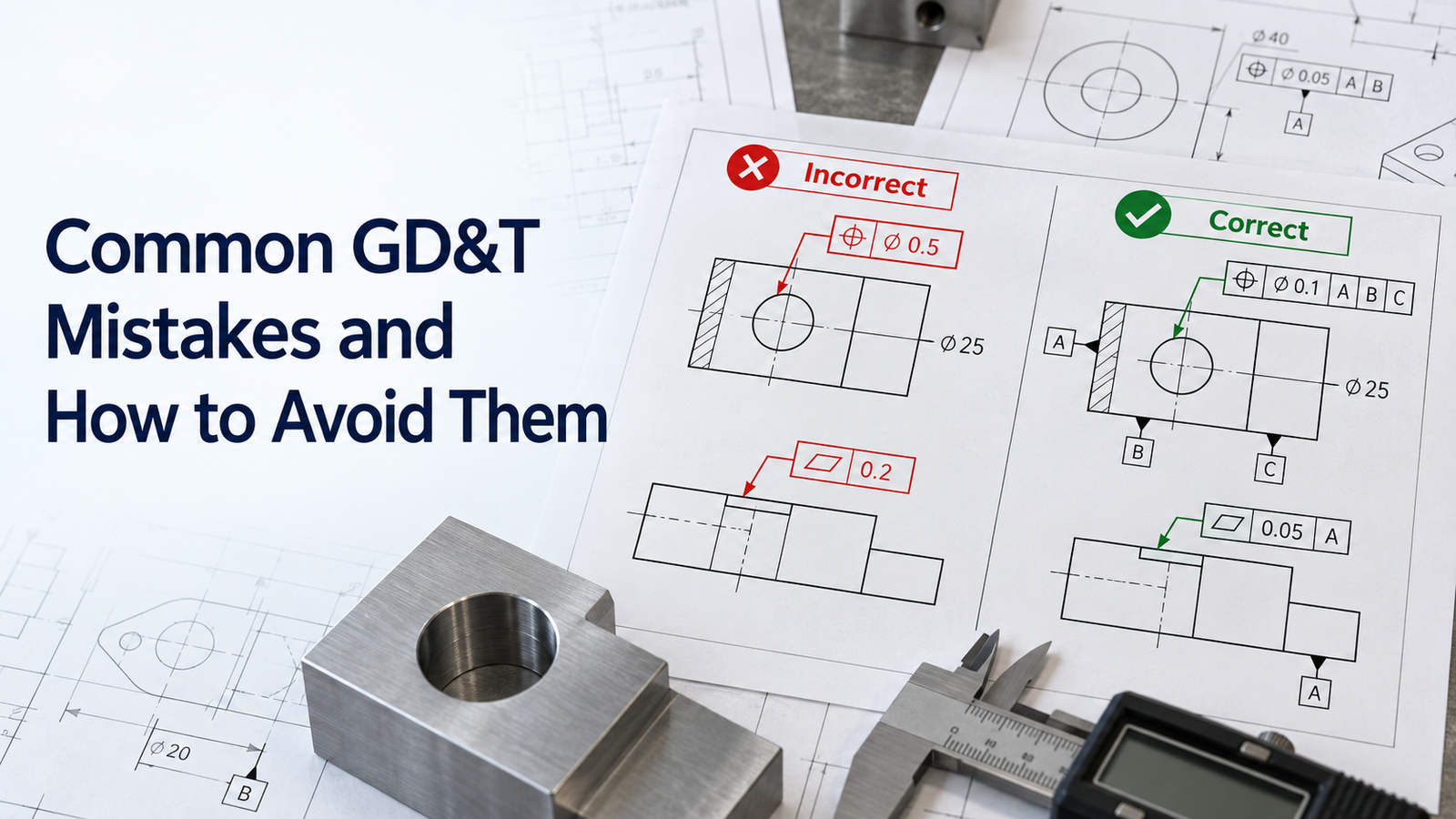 Common GD&T Mistakes and How to Avoid Them