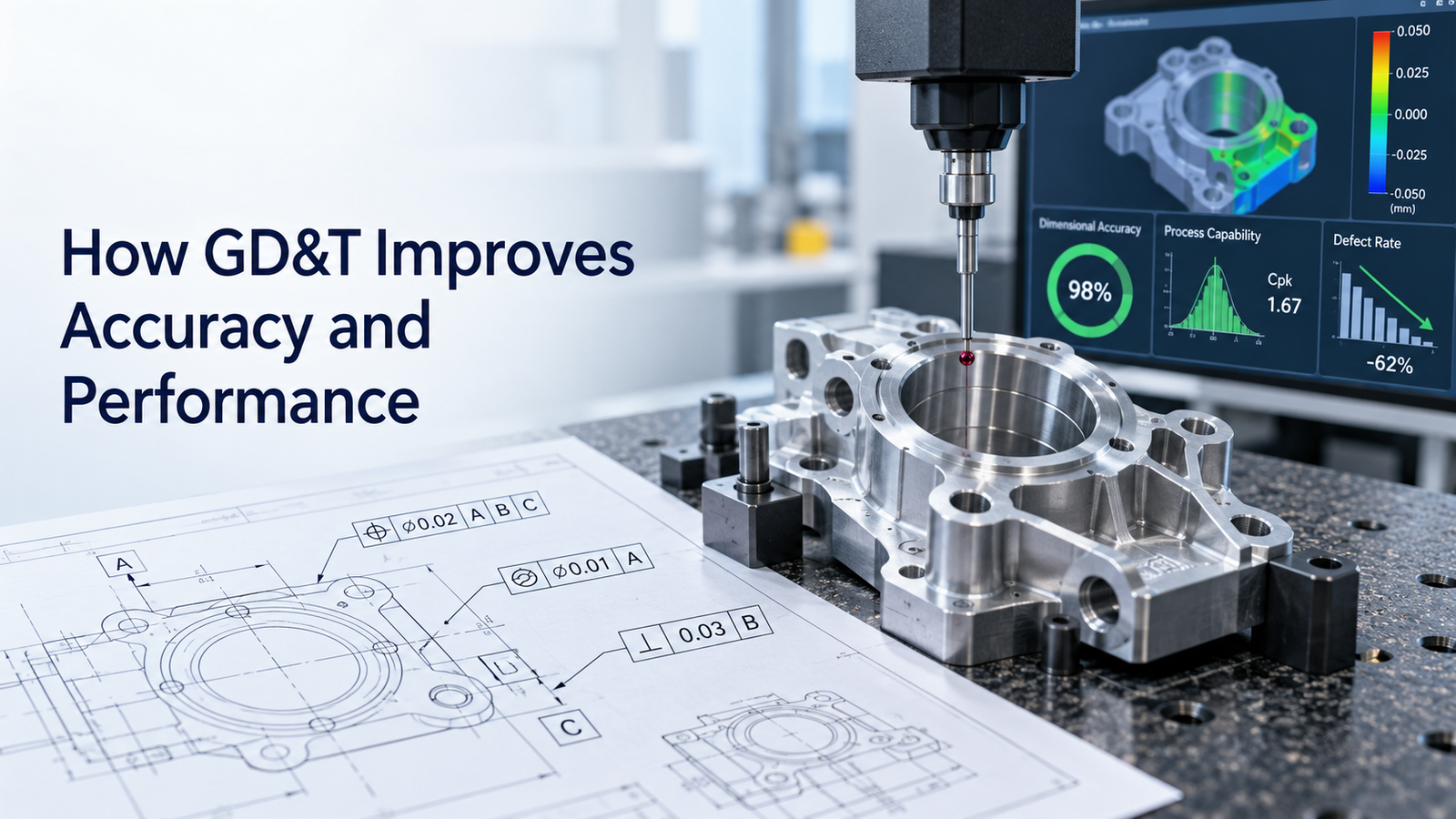 How GD&T Improves Accuracy and Performance