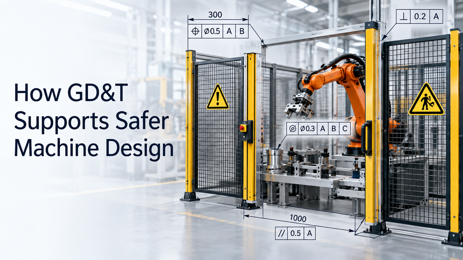 How GD&T Supports Safer Machine Design