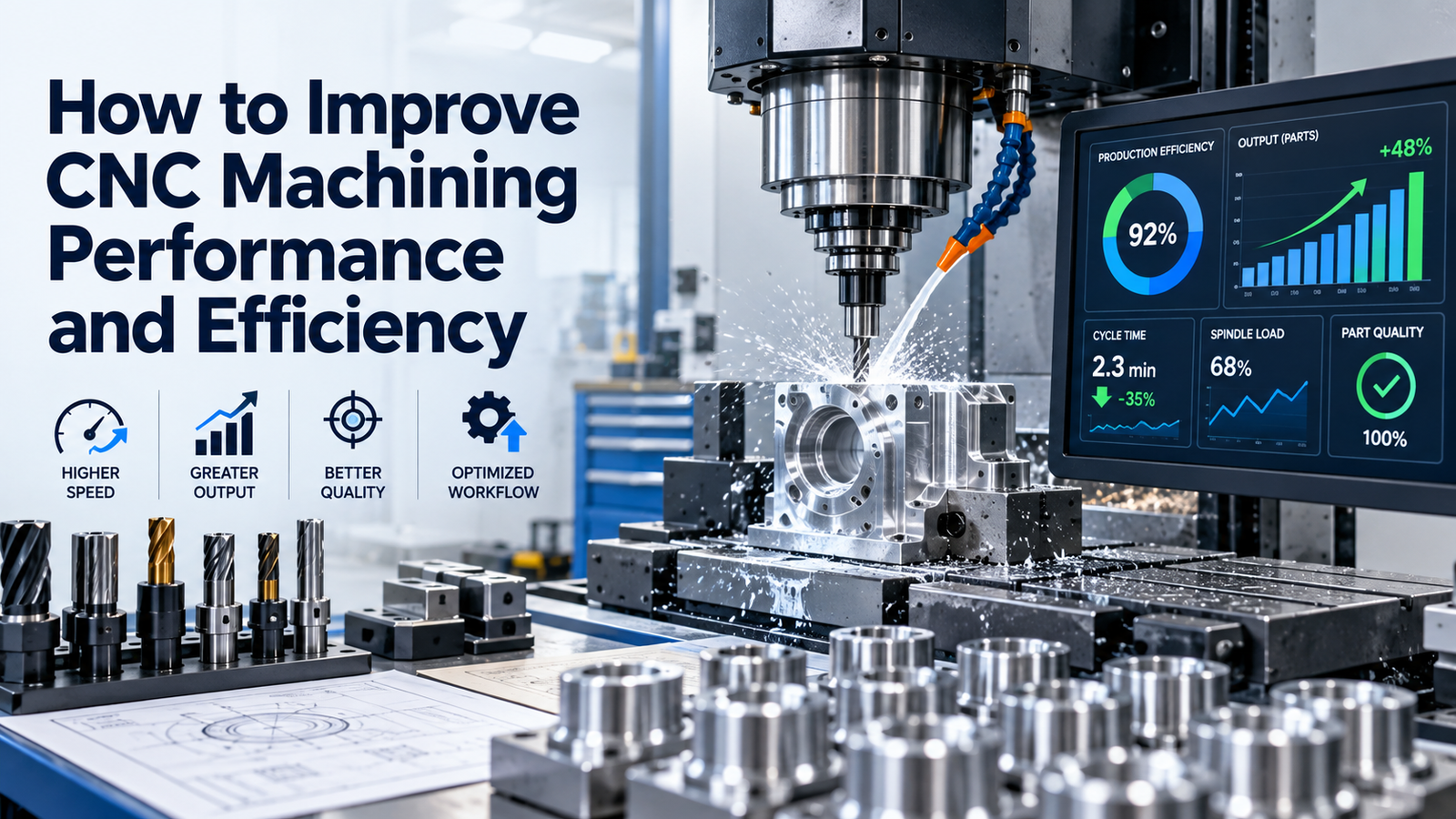 How to Improve CNC Machining Performance and Efficiency