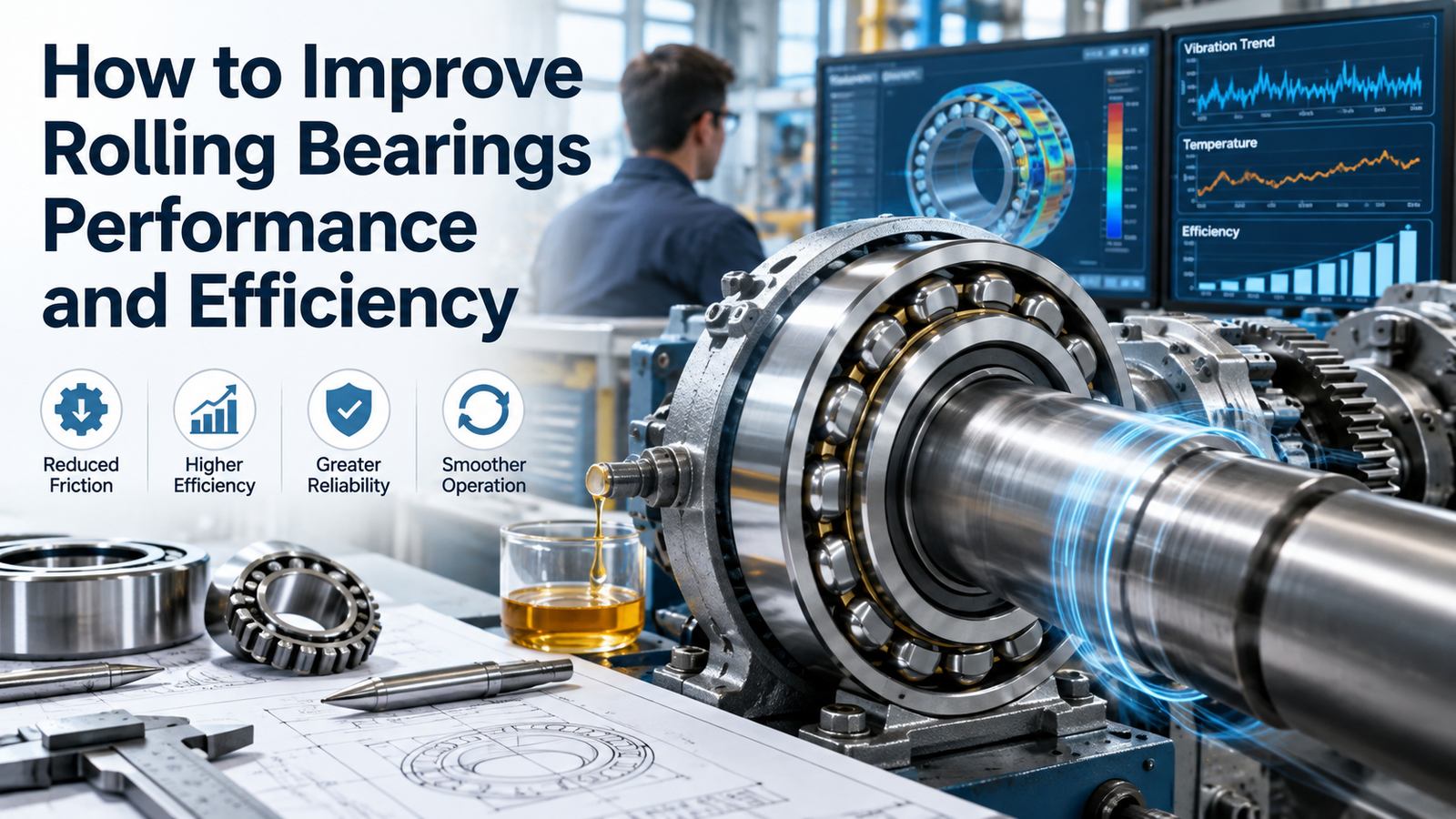 How to Improve Rolling Bearings Performance and Efficiency