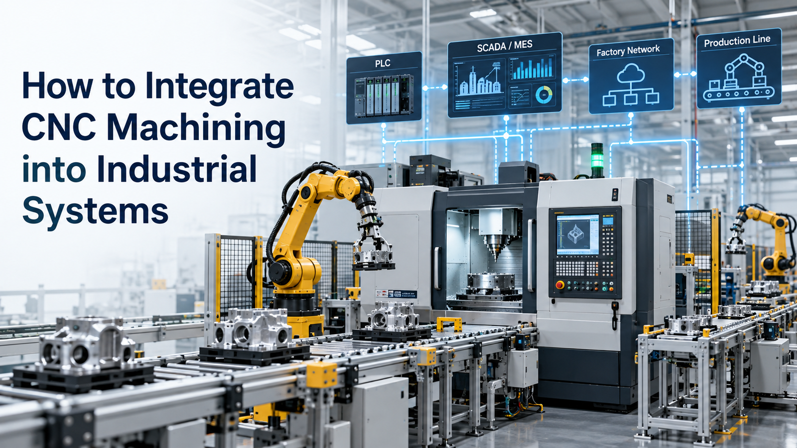 How to Integrate CNC Machining into Industrial Systems