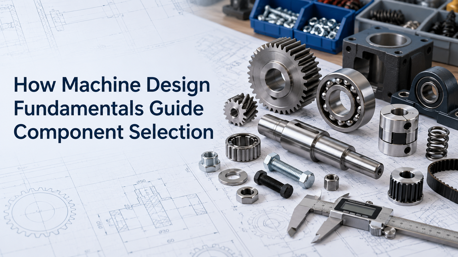 How Machine Design Fundamentals Guide Component Selection