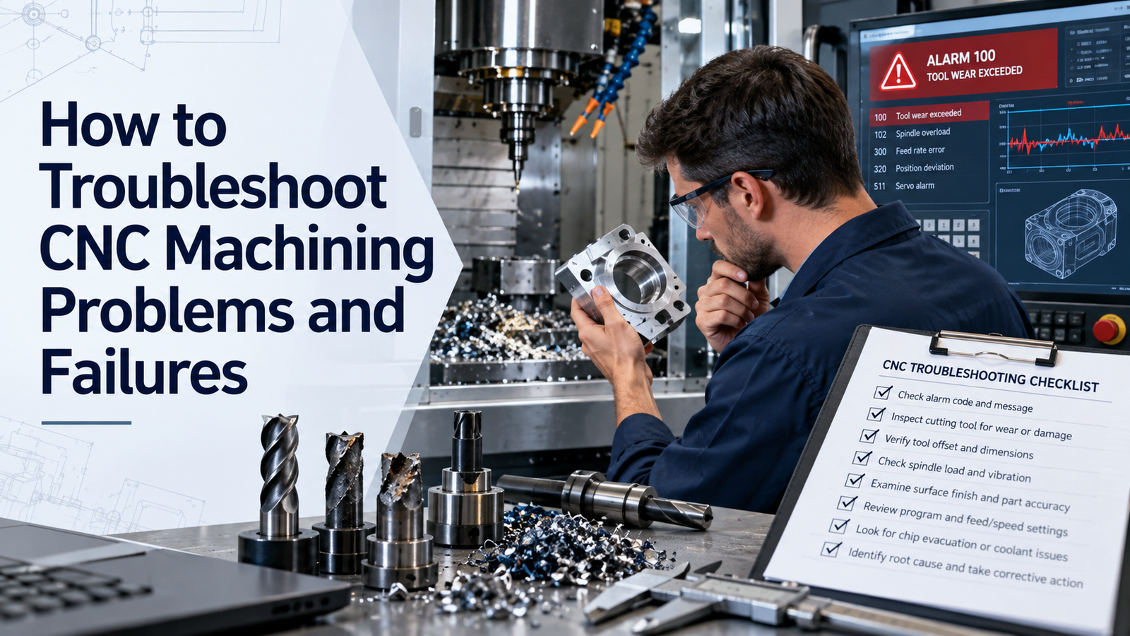 How to Troubleshoot CNC Machining Problems and Failures